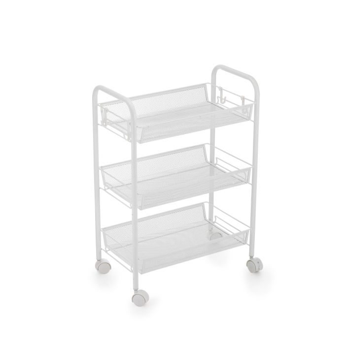 Carrito Auxiliar 3 Niveles C/Ruedas Confortime (4 Unidades) 4 Carrito Auxiliar 3 Niveles C/Ruedas Confortime (4 Unidades) 4