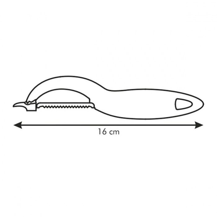 Tescoma Pelador Presto Expert de Sierra para Frutas y Verduras de Piel Blanda, Hoja Acero Inoxidable, Apto Lavavajillas 2 Tescoma Pelador Presto Expert de Sierra para Frutas y Verduras de Piel Blanda, Hoja Acero Inoxidable, Apto Lavavajillas 2