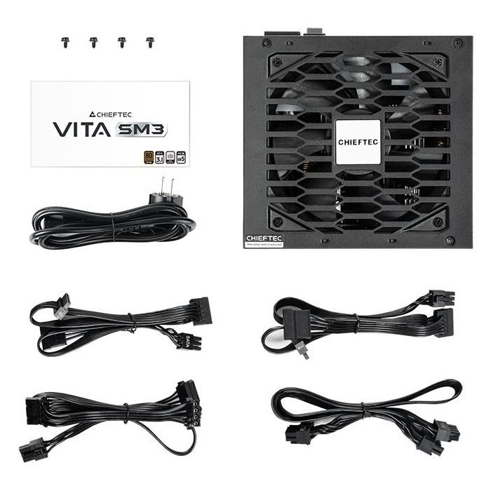 Chieftec BPX-750-C Fuente de Alimentación 750W 80 PLUS Bronze ATX Semimodular 4