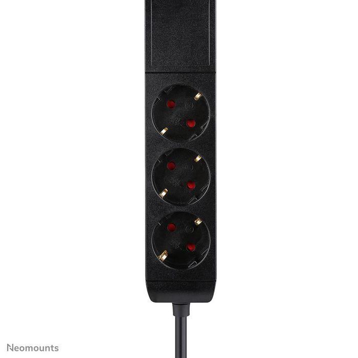 Neomounts DS22-840BL6 Desk socket with clamp and USB-C and USB-A ports - rapidcharging, 1.4 m, Indoor, Type F, Plastic, Black, Power Delivery 8 Neomounts DS22-840BL6 Desk socket with clamp and USB-C and USB-A ports - rapidcharging, 1.4 m, Indoor, Type F, Plastic, Black, Power Delivery 8