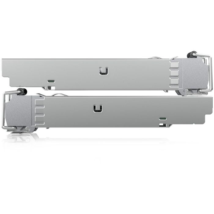Ubiquiti SFP Módulo Transceptor de Fibra Óptica Multimodo Dúplex 1 Gbps con 2 Conectores LC, Alcance 550m (Pack de 2) 2 Ubiquiti SFP Módulo Transceptor de Fibra Óptica Multimodo Dúplex 1 Gbps con 2 Conectores LC, Alcance 550m (Pack de 2) 2