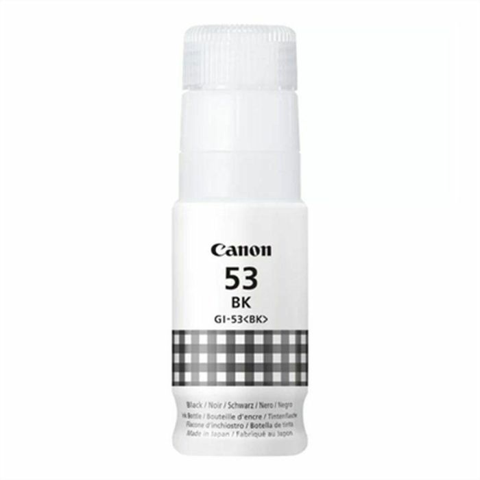 Canon GI-53Bk Botella de Tinta Negra 60 ml ChromaLife100 para PIXMA G650 G550 11