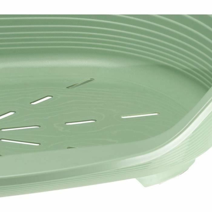 Cesta SIESTA DELUXE Tamaño 2 - 49*36*17,5 cm - Verde - FERPLAST 2