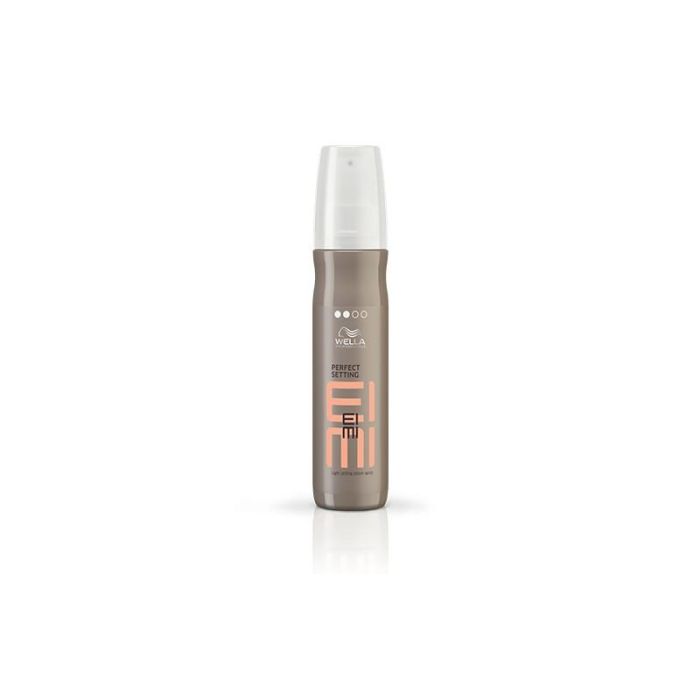 Wella Eimi Perfect Setting Loción Ligera en Spray para Peinado y Volumen, Fijación Nivel 2, Protección Térmica, 150 ml