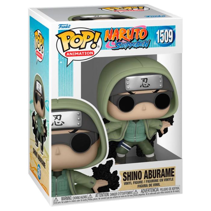 Funko Pop Naruto Shino Aburame Figura de Vinilo 9 cm con Caja Original 1 Funko Pop Naruto Shino Aburame Figura de Vinilo 9 cm con Caja Original 1