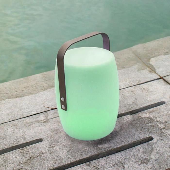 Lumisky LUM3760093543101 Linterna Inalámbrica Lucy Rock LED Blanco Cálido y Regulable, Mango Aluminio, 31 cm Altura 3