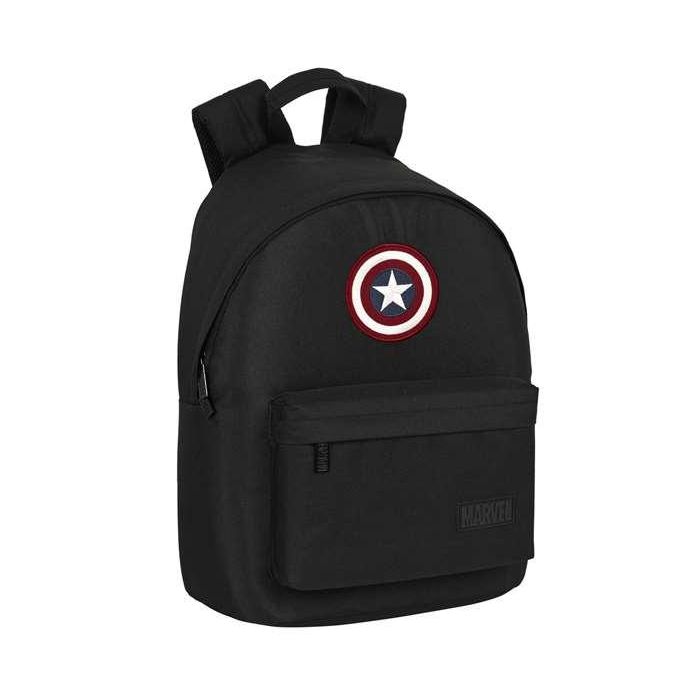 Mochila para Portátil Capitán América 14,1'' Negro 7