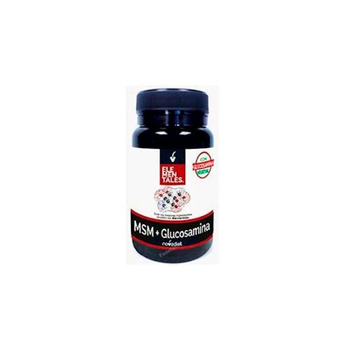 NOVADIET MSM + Glucosamina Vegetal 40 Cápsulas - Suplemento para Articulaciones Saludables