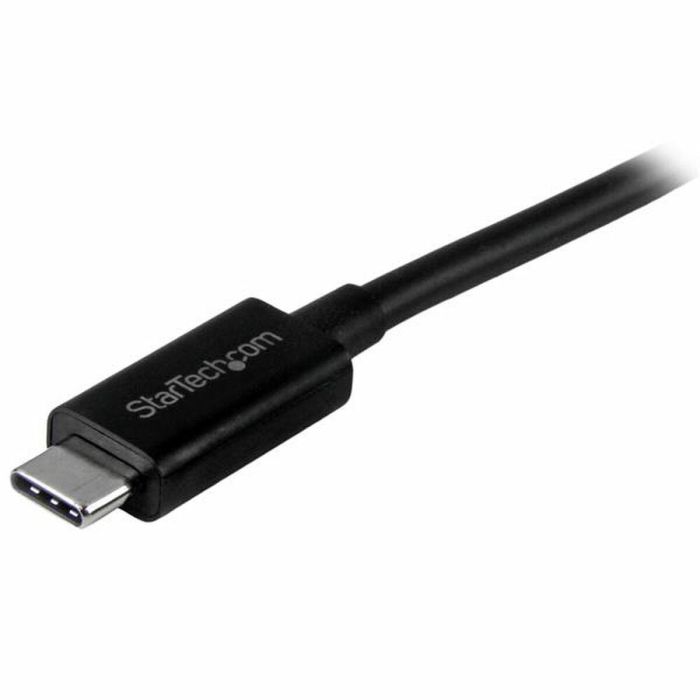 Cable USB C Startech USB31CC1M Negro 1 m 1 Cable USB C Startech USB31CC1M Negro 1 m 1
