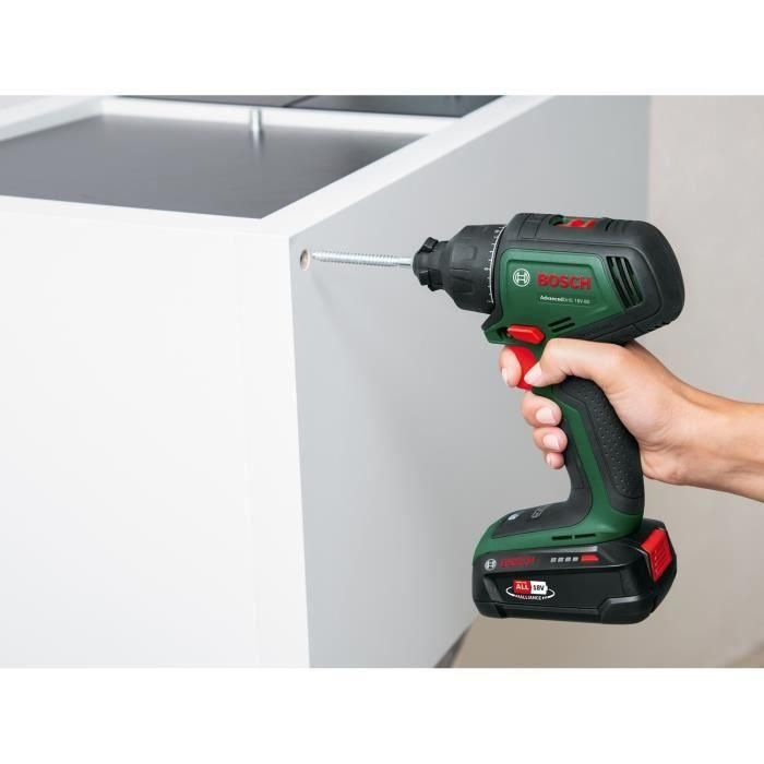 Taladro atornillador - AdvancedDrill - 18V-80 - 2 baterías de 2,5 Ah - Portabrocas metálico extraíble - Inalámbrico 4