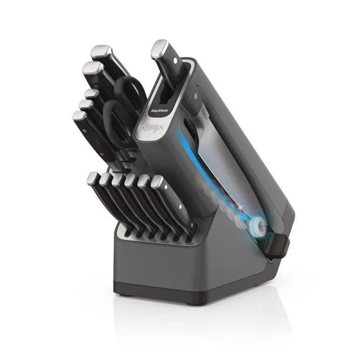 Ninja Juego de Cuchillos NINJA StaySharp de 14 Piezas - Acero Inoxidable - K62014EUUK 2