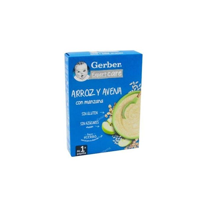 Gerber Expertcare Arroz Y Avena Con Manzana 250g