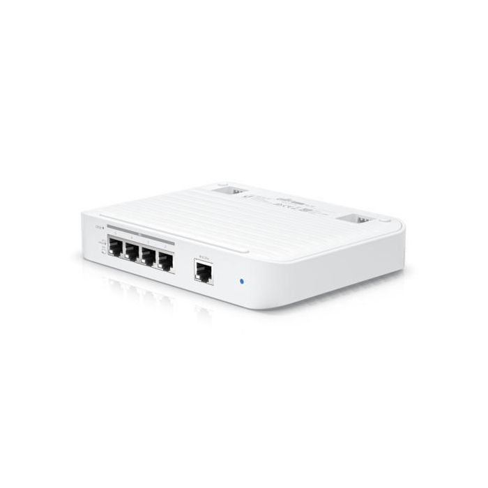 Ubiquiti Layer 2 switch with (4) 10GbE RJ45 ports and (1) GbE, 802.3at PoE+ RJ45 input 7 Ubiquiti Layer 2 switch with (4) 10GbE RJ45 ports and (1) GbE, 802.3at PoE+ RJ45 input 7