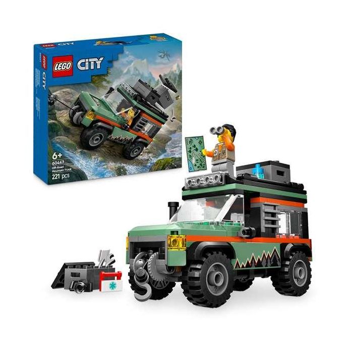 Juego de construccion todoterreno 4x4 de montaña lego city 2 Juego de construccion todoterreno 4x4 de montaña lego city 2