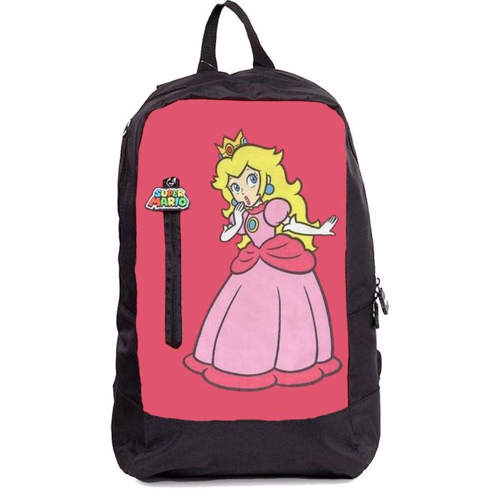 Mochila Peach Super Mario Bros 40cm 0 Mochila Peach Super Mario Bros 40cm 0