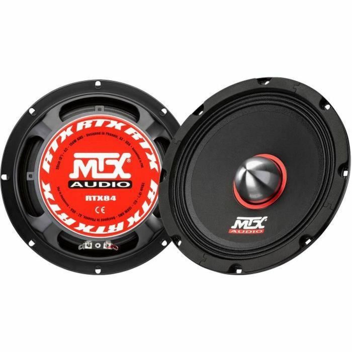 MTX Audio RTX84 Altavoz para Coche Graves-Medios Ø20cm Bobina 51mm 150W RMS 600W Pico 4O 97,7dB Se Vende Individualmente MTX Audio RTX84 Altavoz para Coche Graves-Medios Ø20cm Bobina 51mm 150W RMS 600W Pico 4O 97,7dB Se Vende Individualmente