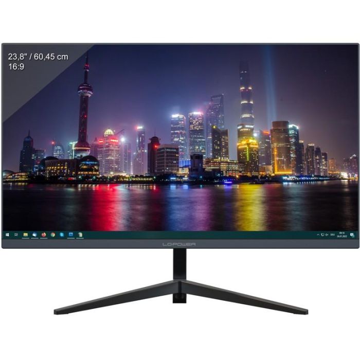 60.45cm/23.8'' (1920x1080) LC-Power LC-M24-FHD-75 16:9 8ms HDMI VGA VESA Full HD Black 0 60.45cm/23.8'' (1920x1080) LC-Power LC-M24-FHD-75 16:9 8ms HDMI VGA VESA Full HD Black 0