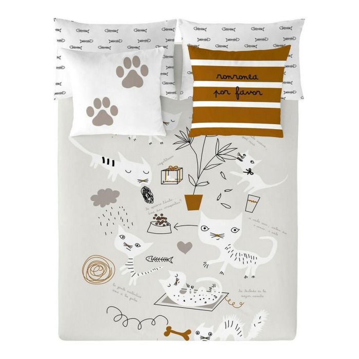 Funda Nórdica Panzup Cats Cama de 180/190 (260 x 220 cm) Funda Nórdica Panzup Cats Cama de 180/190 (260 x 220 cm)