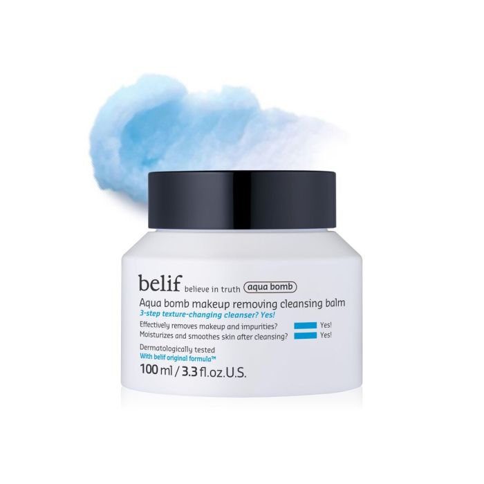 Belif AQUA BOMB Bálsamo Desmaquillante Limpiador Facial 100 ml para todo tipo de pieles