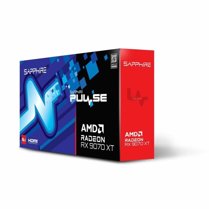 Sapphire RX 9070 XT Radeon Pulse GDDR6 16GB, PCI Express 5.0, 3 Ventiladores Tri-X, HDMI 2.1a / DisplayPort 2.1a 12 Sapphire RX 9070 XT Radeon Pulse GDDR6 16GB, PCI Express 5.0, 3 Ventiladores Tri-X, HDMI 2.1a / DisplayPort 2.1a 12