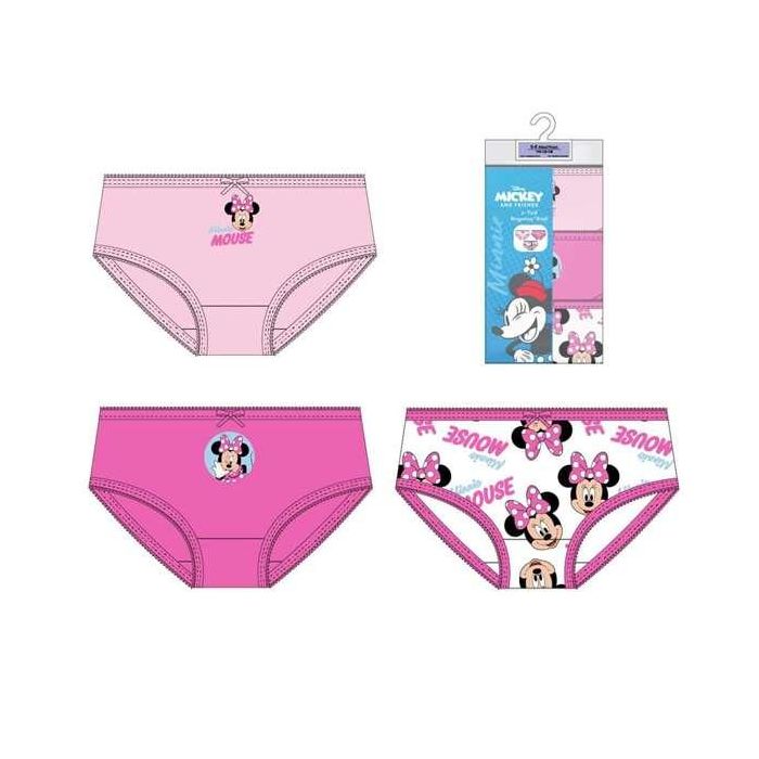Cerdá Pack Braguitas Single Jersey 3 Piezas Minnie T06/08 Talla 6-8 Años Multicolor 1 Cerdá Pack Braguitas Single Jersey 3 Piezas Minnie T06/08 Talla 6-8 Años Multicolor 1