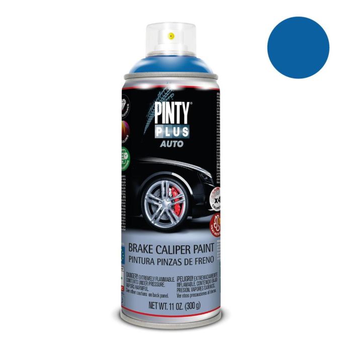 Pinty Plus Pintura en spray 520cc Pf118 Azul para pinzas de freno