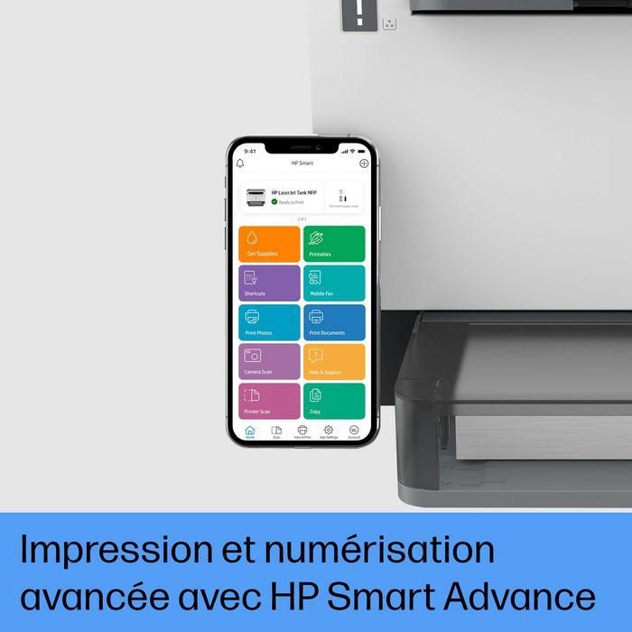 HP Multifunción Láser Monocromo WiFi HP LaserJet Tank 1604 W 20 HP Multifunción Láser Monocromo WiFi HP LaserJet Tank 1604 W 20