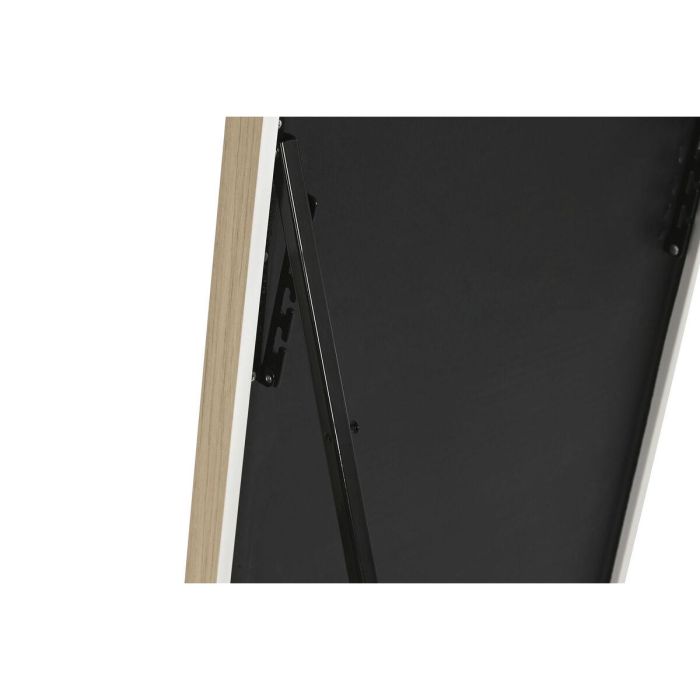 Espejo Vestidor Home ESPRIT Blanco Marrón Beige Gris 35,5 x 40 x 155 cm (4 Unidades) 1