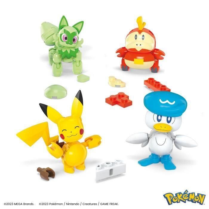 Mega Construx Pokemon Equipo Región Paldea Hpx92 Mattel 4 Mega Construx Pokemon Equipo Región Paldea Hpx92 Mattel 4
