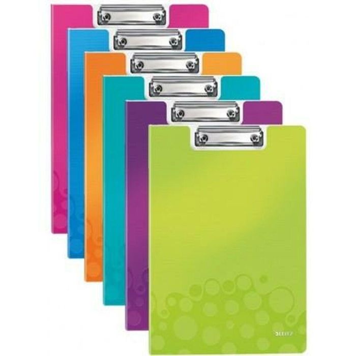 Carpeta Portafolios Leitz WOW Con Tapa A4 Polyfoam 10 Piezas