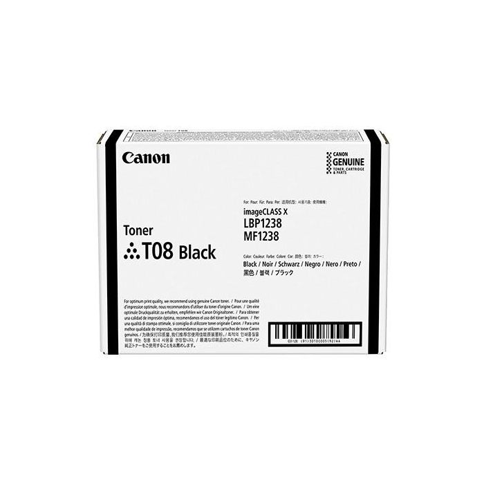 Canon T08 3010C006 Toner Negro hasta 11.000 páginas