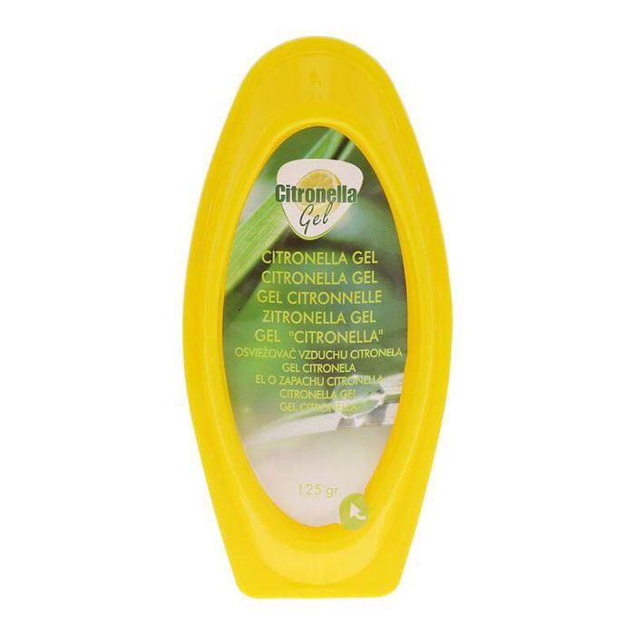 Citronella Gel Ambientador Antimosquitos 125g Polipropileno Amarillo Citronella Gel Ambientador Antimosquitos 125g Polipropileno Amarillo