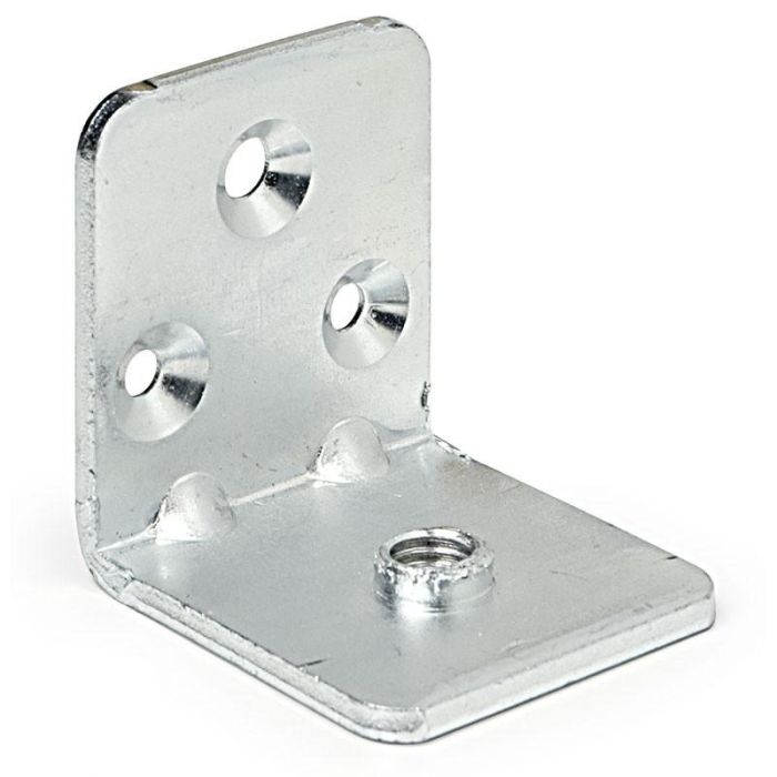 Q&Q Escuadra Reforzada Nivelo para Cama M8 Zincado