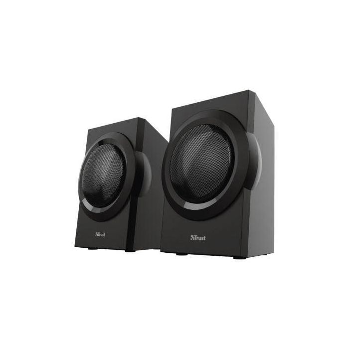 Trust 23696 Yuri Altavoces 2.1 con Subwoofer de madera 5.25", 60W RMS, control de volumen con cable para PC, Portátil 1 Trust 23696 Yuri Altavoces 2.1 con Subwoofer de madera 5.25", 60W RMS, control de volumen con cable para PC, Portátil 1