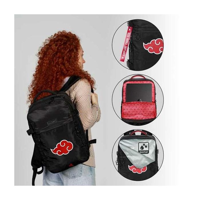 Karactermania Mochila Mercury Cabin Naruto Clouds 25 x 20 x 40 cm - Poliéster Impermeable con Compartimento para Portátil hasta 15" 8 Karactermania Mochila Mercury Cabin Naruto Clouds 25 x 20 x 40 cm - Poliéster Impermeable con Compartimento para Portátil hasta 15" 8