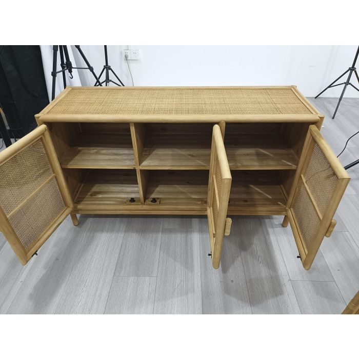 Aparador Tropical DKD Home Decor Marron Claro 40 x 65 x 120 cm 2 Aparador Tropical DKD Home Decor Marron Claro 40 x 65 x 120 cm 2
