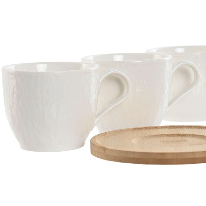 Cafe Basicos DKD Home Decor Blanco Natural 8 x 7 x 11 cm Set de 6 1 Cafe Basicos DKD Home Decor Blanco Natural 8 x 7 x 11 cm Set de 6 1