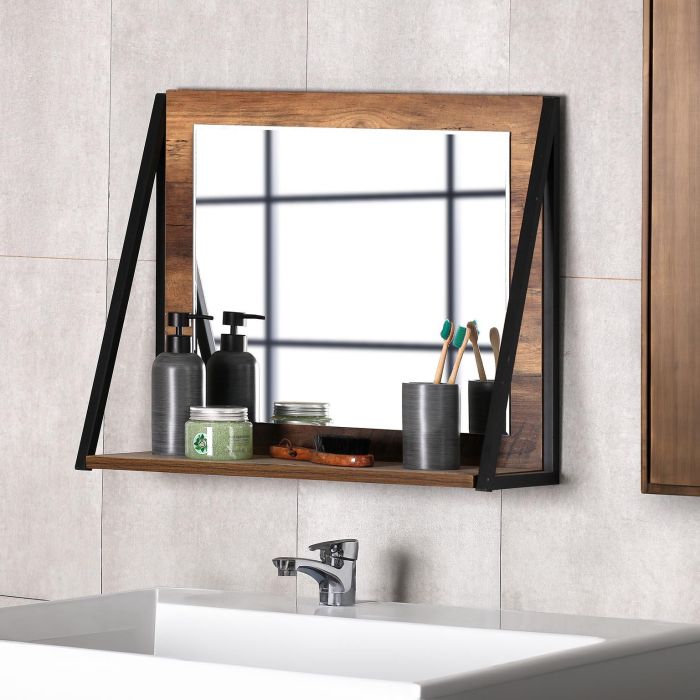Espejo Baño Con Repisa Versa 48X20CM 1 Espejo Baño Con Repisa Versa 48X20CM 1