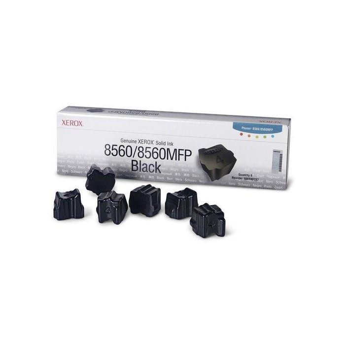 Consum. Tektronix Phaser 8560 Negro 6 Barras Tinta Solida