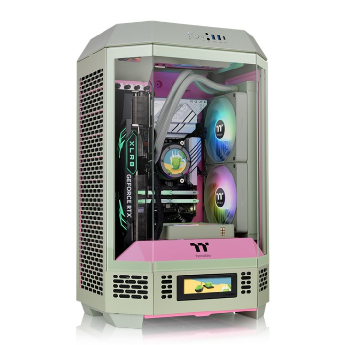 Thermaltake Tower 300 Matcha Plum Micro Torre Ciruela Thermaltake Tower 300 Matcha Plum Micro Torre Ciruela