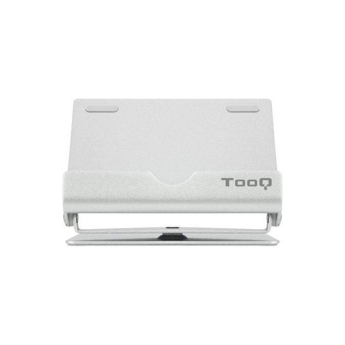 Tooq PH0002-S Soporte de Sobremesa para Smartphone y Tablet hasta 10" Giratorio 360° Inclinable 90° Antideslizante Plata 2 Tooq PH0002-S Soporte de Sobremesa para Smartphone y Tablet hasta 10" Giratorio 360° Inclinable 90° Antideslizante Plata 2