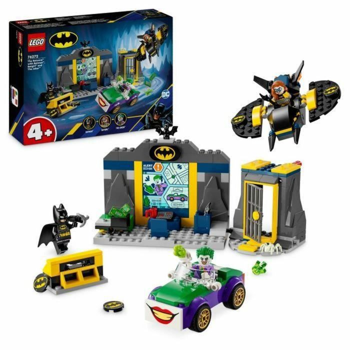 LEGO Super Heroes DC 76272 La Baticueva con Batman, Batgirl y el Joker - Set de Aventura