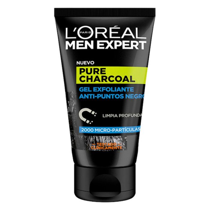 L'Oréal Paris Men Expert Pure Charcoal Gel Exfoliante P.Negros