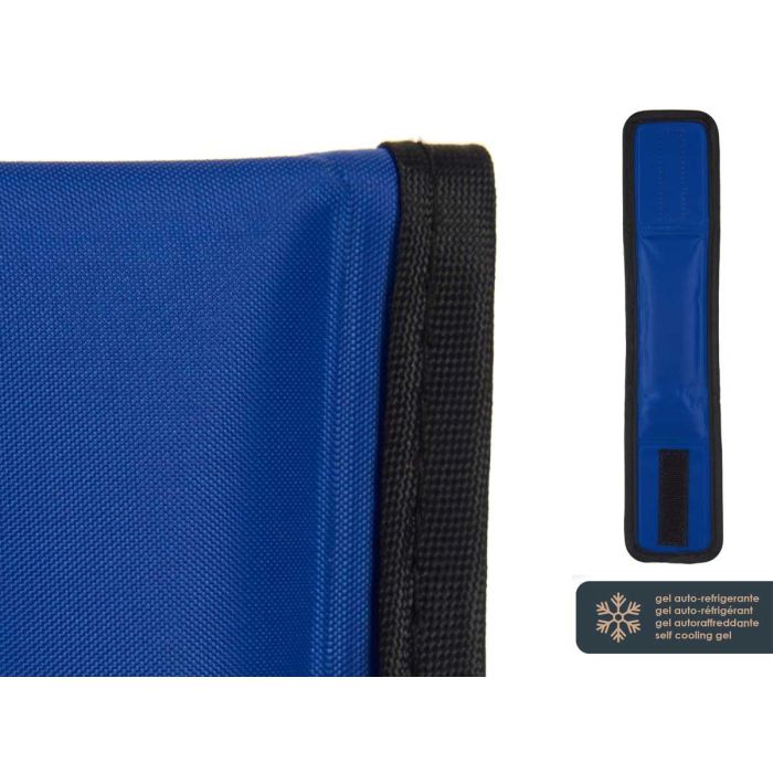 Collar Refrigerante para Perro Mascow - 30 cm, Azul/Negro, Poliéster (20 Unidades) 3
