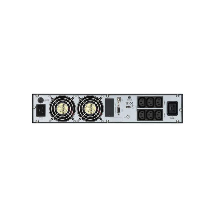 APC SRV3KRI UPS Doble conversión 3 kVA 2400 W 7 salidas AC Montaje en rack 1U Negro 2 APC SRV3KRI UPS Doble conversión 3 kVA 2400 W 7 salidas AC Montaje en rack 1U Negro 2