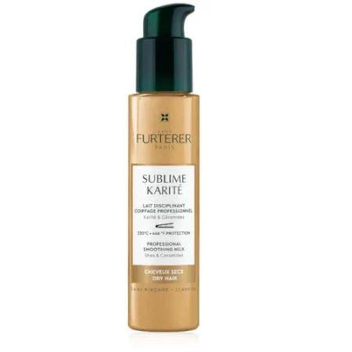 Rene Furterer Sublime Karité Crema de Peinado Profesional Ligera Disciplinante 100 ml - Hidratación, Control y Protección Térmica