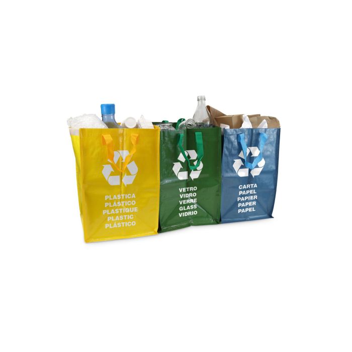 Bolsa de rafia para reciclaje de vidrio - Confortime (24 Unidades) 2 Bolsa de rafia para reciclaje de vidrio - Confortime (24 Unidades) 2
