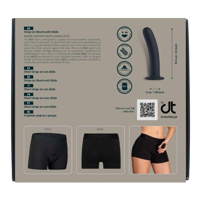 Braga con dildo Dream Toys Bold 4