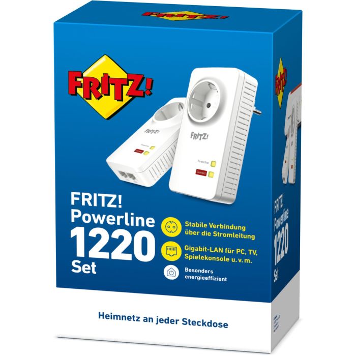 INTD AVM FRITZ! Powerline 1220E KIT 1200 2