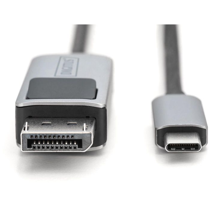 Digitus Cable USB-C a DisplayPort 8K Bidireccional 3m Negro 1